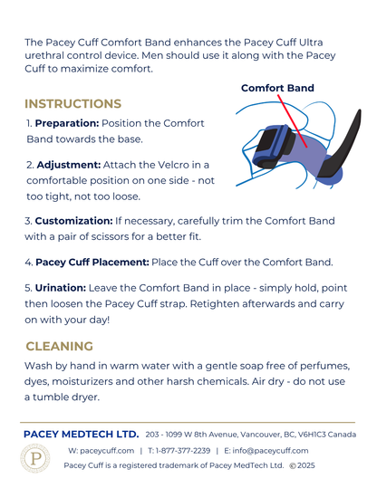 Comfort Band | Use with your Pacey Comfort Cuff